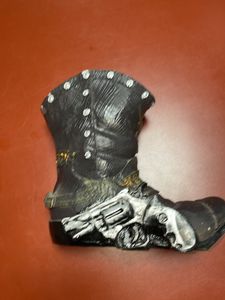 Resins Cute Pup with Planter in Shoe Design Resin