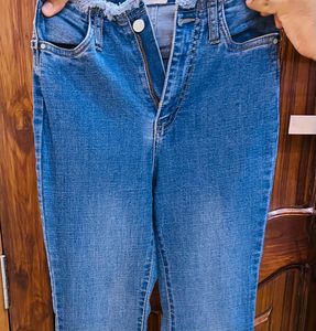 Flare Jeans - High Waist Denim