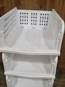 Plastic Wardrobe Organiser Set Of 4