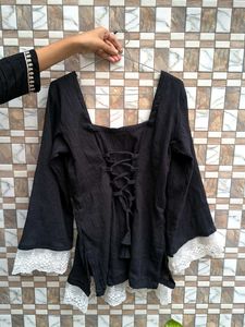 Corset Back Pinteresty Kurti 🖤