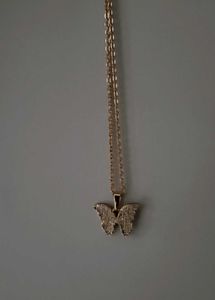 Butterfly Pendant Necklace