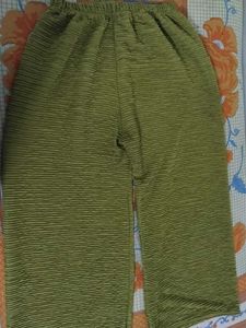Green Palazzo Pants