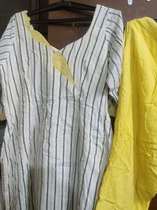 Striped Kurta Set