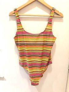 Striped One-Piece Swimsuit