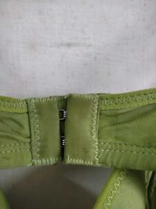 Lime Green Padded Bra