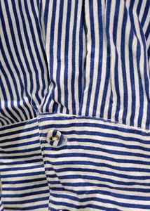 Sassafras Striped Button-Down Shirt