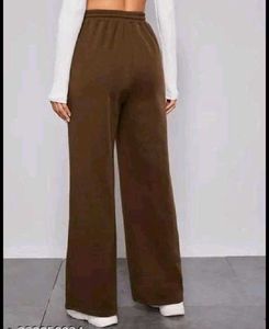 Brown Wide Leg  Pant