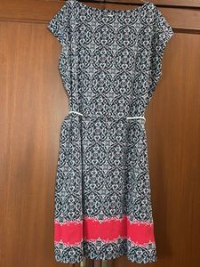 Nautica Women Patterned Casual Dress