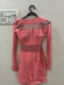 Pink Mini Bodycon Dress