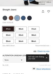 Uniqlo orignal Denim Jeans