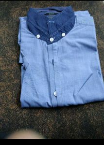 Netplay Blue Checkered Shirt