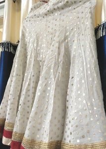 polka skirt/lehanga dress
