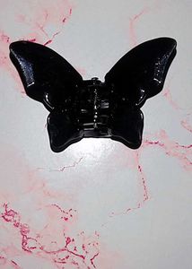 Trendy Black Butterfly Hair Clip
