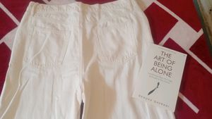 LOFT White Jeans