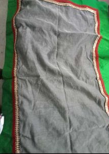 Beautiful Dupatta With Golden Green Border