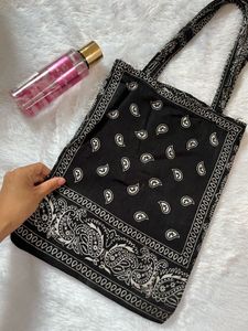 Upcycled Bandana Tote ❤️bag