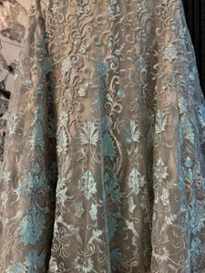 silver Lehenga