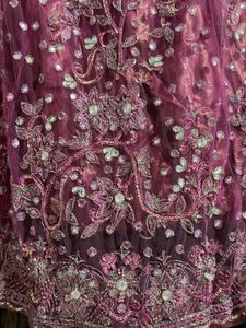 Heavy Net Lehnga Choli