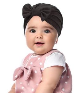 Cute Black Baby Bow Turban Pack Of 6