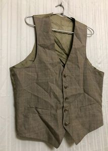 Khaki Formal Waistcoat