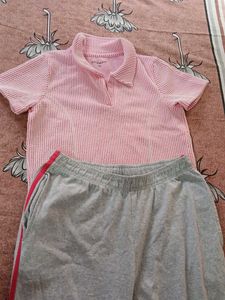 Casual Grey Track Pants