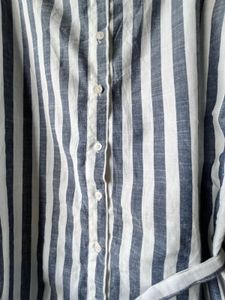 Cotton Button Up Dress