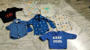 Baby Boy Clothes Bundle - 14 Pieces