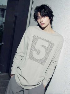 Vintage Graphic Long Sleeve Tee Fade Color