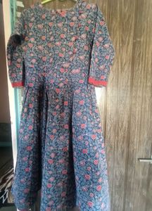 Floral Print Kurta