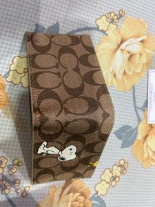 Today Offer -Coach Wallet With Carry bag, box,card