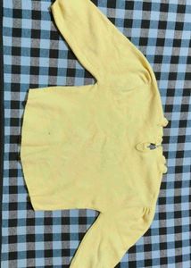 Yellow Long Sleeve Top