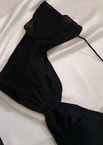 Non Padded Georgette Sheer Mesh Front Hook Blouse