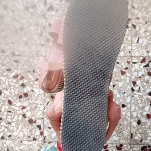 Pink Strappy Sandals