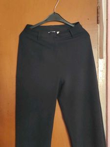 Black Wide Leg Trousers