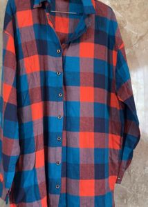 Oversize Loose Multicolour Shirt