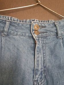 Wide Leg Denim Jeans