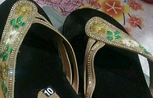 Embroidered Women's Sandals