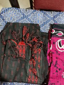 Colorful Batik Print Suit Set
