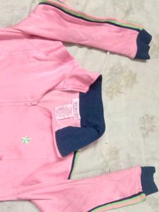 Cute Pink Jacket Winter Wear