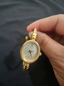 Titan Raga Golden Bangle Watch