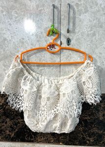 Lace Off-the-Shoulder Top