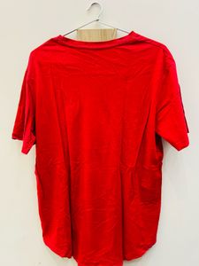 RAW Red Graphic T-Shirt by The Souled store