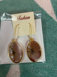 Unique Rectangle Resin Earrings 3 pairs combo