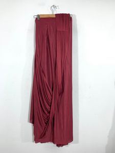 Red Ruched Bandeau Top