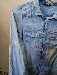 DNMX Denim Women Shirt - Size XS