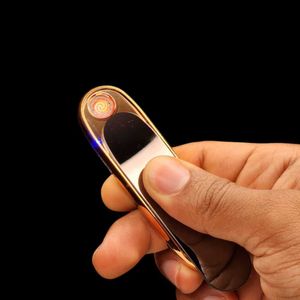 Slidable Electric Lighter–Windproof & Rechargeabl
