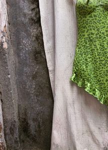 Green Animal Print Dress