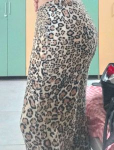 Y2k Baggy Leopard, Cheetah, Print Pants,Lower