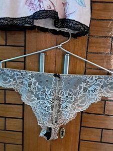 Combo Of Four Imported Fabric Bra N  Panty