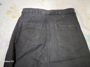Aka Chic High Waisted Black Denim Jeans